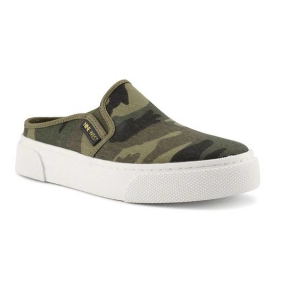 Nine West Shoes - NINE WEST Hollie Mule Sneaker / Camo Print / 8
